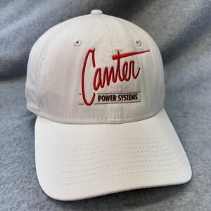 Canter Power Systems Mens White New Era Hat 39THIRTY Generac Logo L/XL